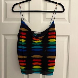 Alice + Olivia Multicolor Tank